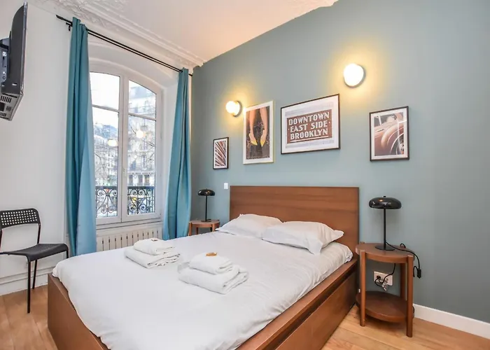 Chic - 3br 8p - Canal Saint-martin Париж