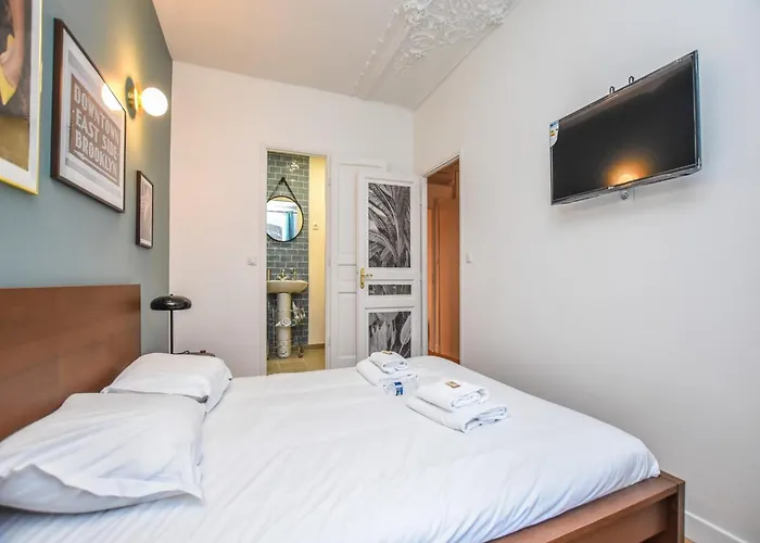 Apartmán Chic - 3br 8p - Canal Saint-martin *